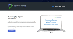 Desktop Screenshot of pcrepairspreston.com